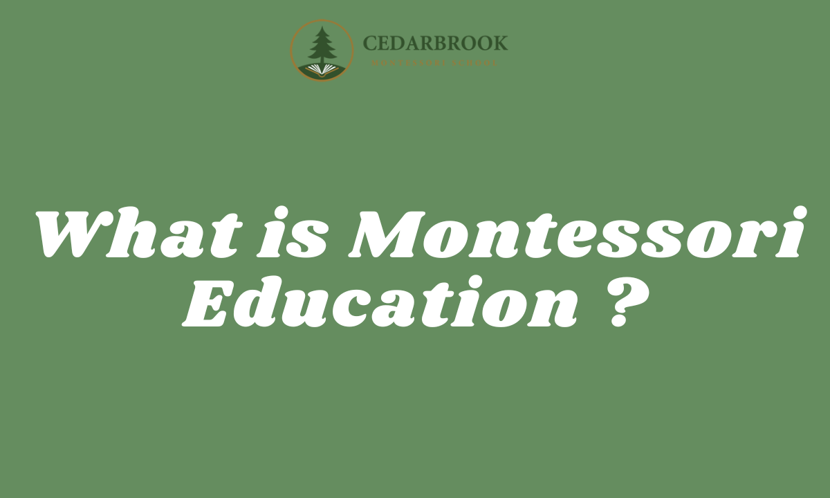 montessori education