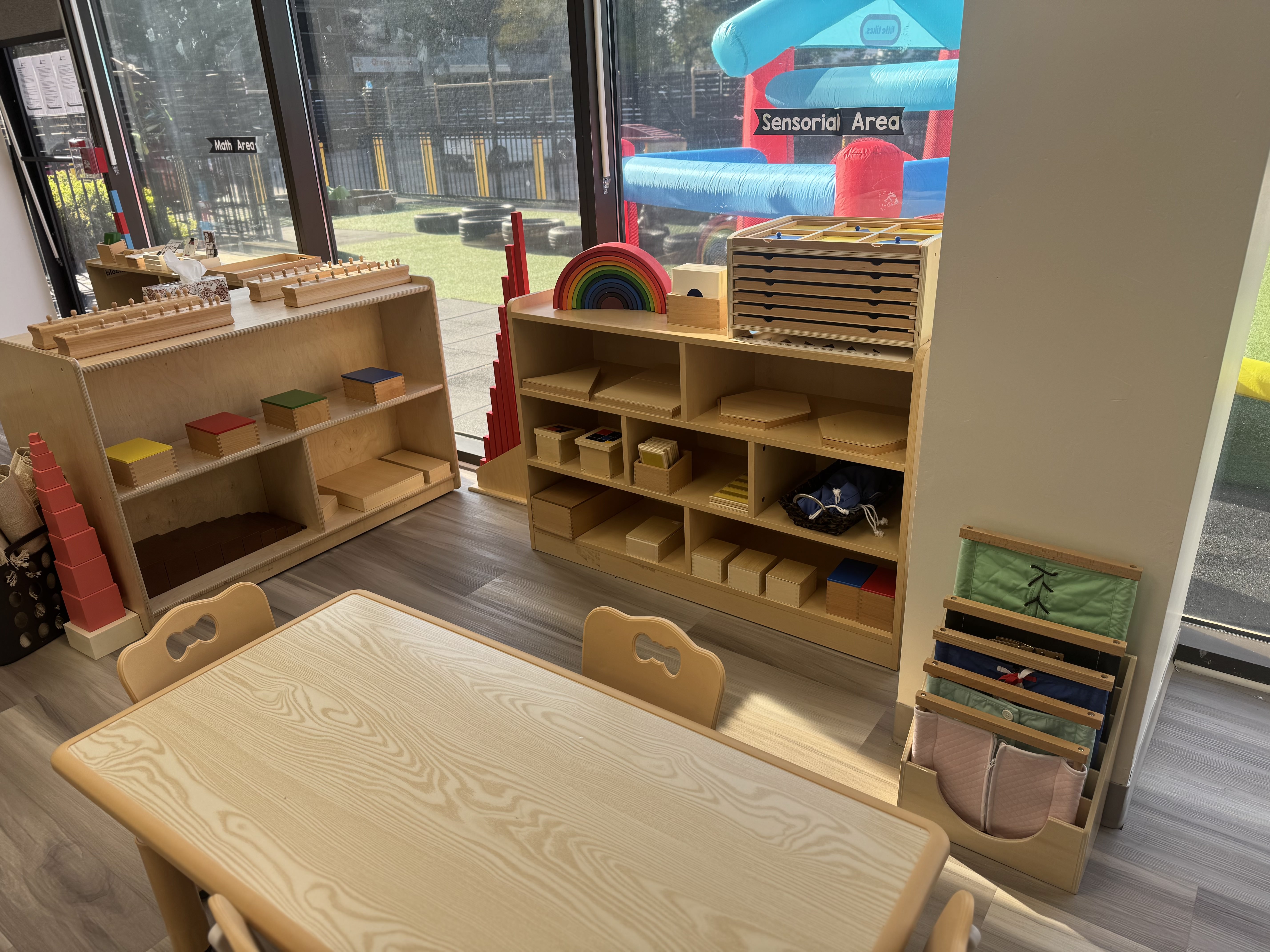Senior Casa kindergarten room at our Oakville campus